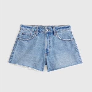 Abercrombie & Fitch Light Blue Jean Short